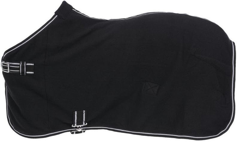 Tough-1 Mini Horse Blanket Liner with Leg Straps Black MED/LRG