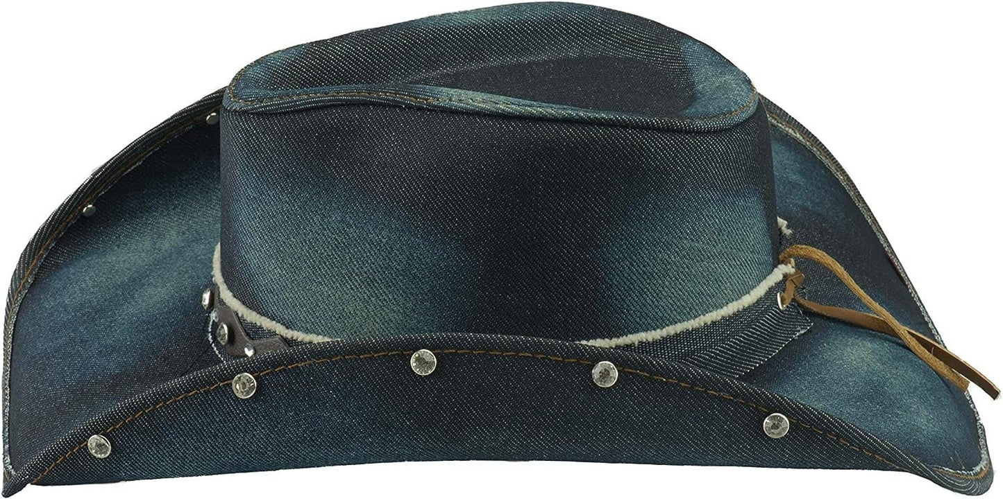 Better Than Yesterday Denim Western Hat