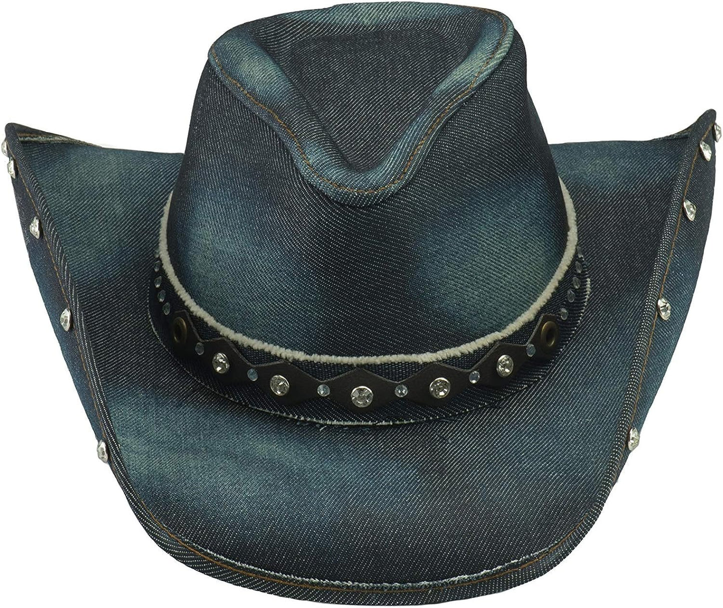 Better Than Yesterday Denim Western Hat