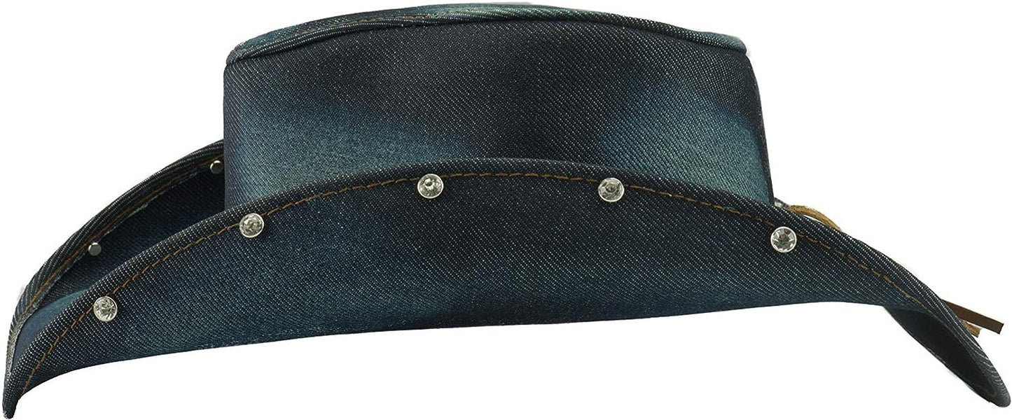 Better Than Yesterday Denim Western Hat