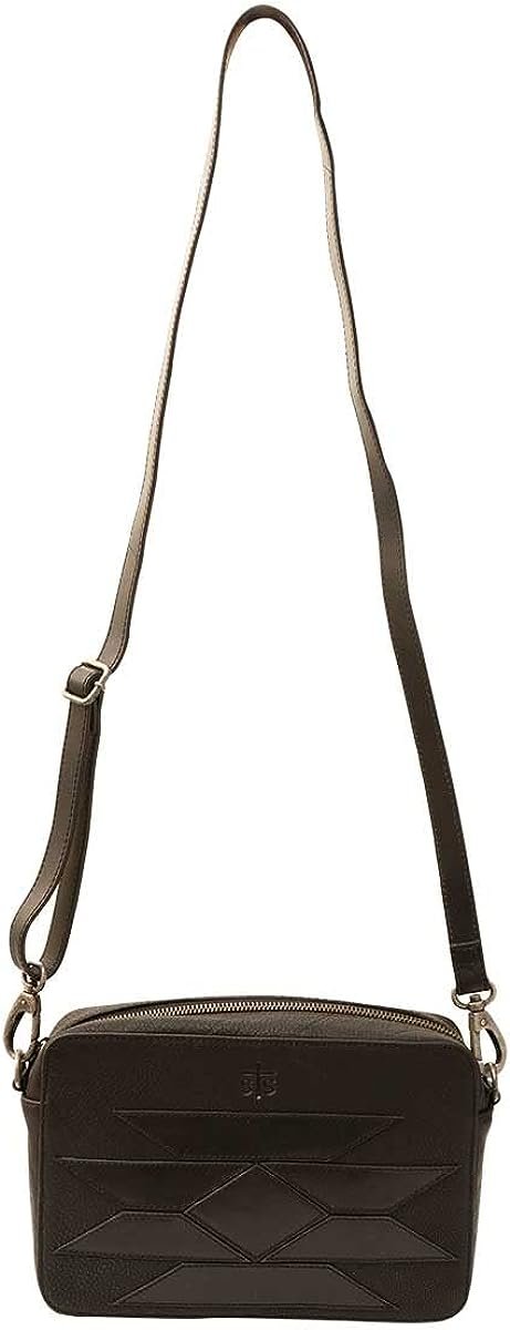 STS Ranchwear Compact Leather Kai Collection Adjustable Shoulder Strap Crossbody Bag